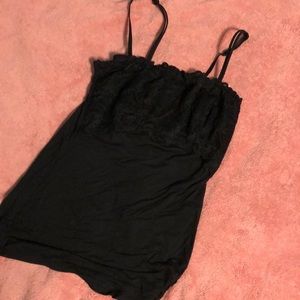 3 bundle grey nightie M and 2 black camisole S